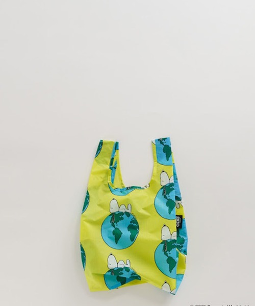 BAGGU(バグー)の「BAGGU/バグゥ PEANUTS BABY(エコバッグ/サブバッグ・レディース・ブラック/ピンク/イエロー/ブルー・FREE)」の11枚目の写真