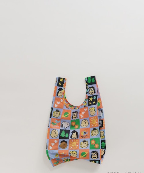 BAGGU(バグー)の「BAGGU/バグゥ PEANUTS BABY(エコバッグ/サブバッグ・レディース・ブラック/ピンク/イエロー/ブルー・FREE)」の5枚目の写真