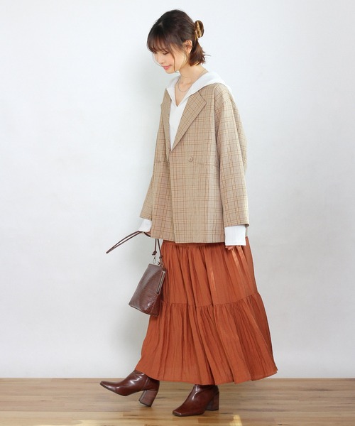 Crisp（クリスプ）の「ビッグワッフルフーディー（パーカー・レディース・ホワイト/ベージュ・FREE）」の17枚目の写真