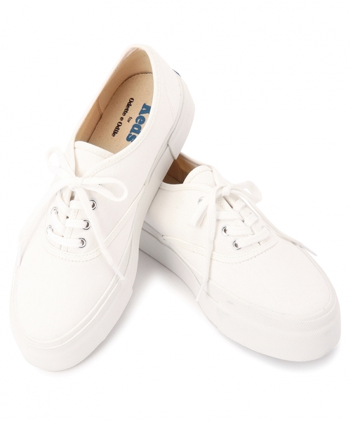 Keds（ケッズ）の「ケッズ/Keds&o SP-CHAMPION3 SNK/sport（スニーカー・レディース・オフホワイト/ブラック・7/7h/6）」の6枚目の写真