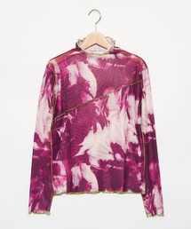 AS KNOW AS PINKY | 染めてメロウメッシュプルオーバー(Tシャツ/カットソー)