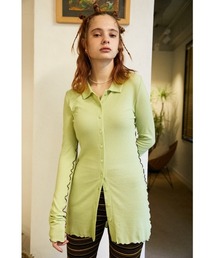 SLY | Sly Skin WOOL MIX LONG C/D ウールミックスロング カーディガン(ルームウェア/パジャマ)