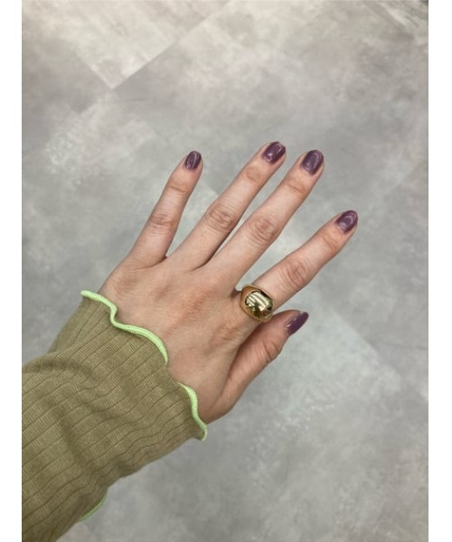 SLY（スライ）の「Sly Skin WOOL MIX LONG C/D ウールミックスロング カーディガン（ルームウェア/パジャマ・レディース・ベージュ/ライトグリーン・FREE）」の8枚目の写真