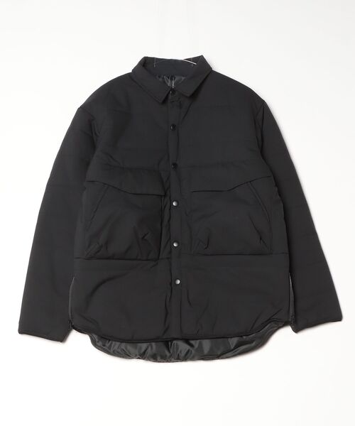 WESTSEA(ウエストシー)の「ポリストレッチ ビッグポケット 中綿パファージャケット(ブルゾン・メンズ・ブラック/オリーブ/チャコール・M/L/XL)」の2枚目の写真