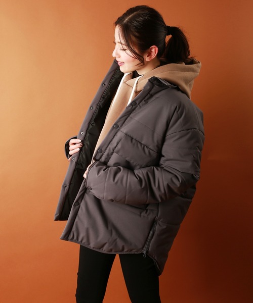 WESTSEA(ウエストシー)の「ポリストレッチ ビッグポケット 中綿パファージャケット(ブルゾン・メンズ・ブラック/オリーブ/チャコール・M/L/XL)」の5枚目の写真