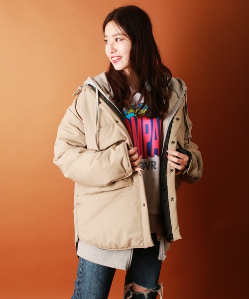 WESTSEA(ウエストシー)の「ポリストレッチ ビッグポケット 中綿パファージャケット(ブルゾン・メンズ・ブラック/オリーブ/チャコール・M/L/XL)」の8枚目の写真