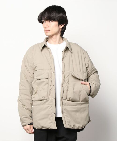 WESTSEA(ウエストシー)の「ポリストレッチ ビッグポケット 中綿パファージャケット(ブルゾン・メンズ・ブラック/オリーブ/チャコール・M/L/XL)」の12枚目の写真