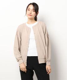 Samansa Mos2 | ミニ裏毛前後着カーディガン(カーディガン/ボレロ)