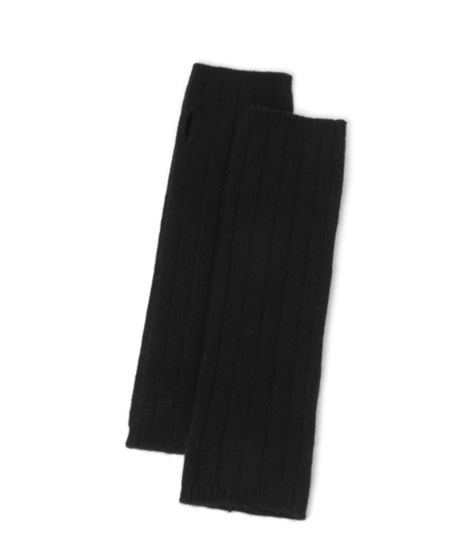 BARNYARDSTORM(バンヤードストーム)の「BARNYARDSTORM / ワイドリブアームウォーマー(手袋・レディース・ブラック/モカ/オートミール/ブルー/イエロー/ピンクベージュ・FREE)」の2枚目の写真