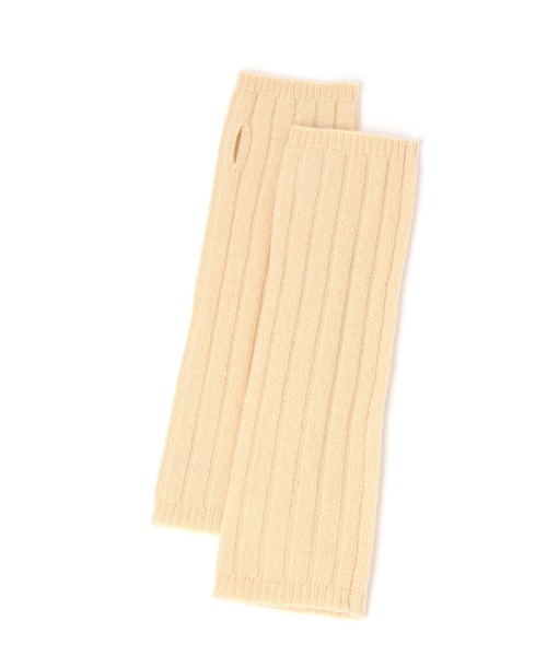 BARNYARDSTORM(バンヤードストーム)の「BARNYARDSTORM / ワイドリブアームウォーマー(手袋・レディース・ブラック/モカ/オートミール/ブルー/イエロー/ピンクベージュ・FREE)」の8枚目の写真