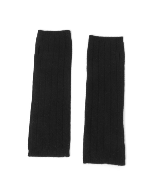 BARNYARDSTORM(バンヤードストーム)の「BARNYARDSTORM / ワイドリブアームウォーマー(手袋・レディース・ブラック/モカ/オートミール/ブルー/イエロー/ピンクベージュ・FREE)」の18枚目の写真