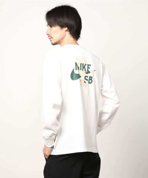 NIKE（ナイキ）の「ナイキ NIKE ナイキSB SNAKED L/S Tシャツ（Tシャツ/カットソー・メンズ・ホワイト/ブラック・S/M/3L/LL/L）」の7枚目の写真