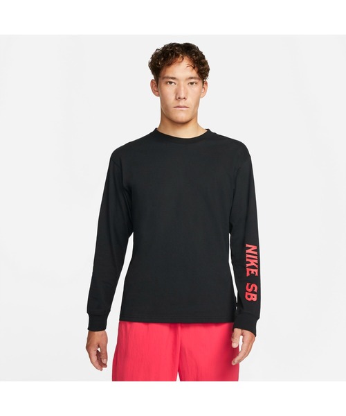 NIKE（ナイキ）の「ナイキ NIKE ナイキSB SNAKED L/S Tシャツ（Tシャツ/カットソー・メンズ・ホワイト/ブラック・S/M/3L/LL/L）」の2枚目の写真