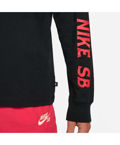 NIKE（ナイキ）の「ナイキ NIKE ナイキSB SNAKED L/S Tシャツ（Tシャツ/カットソー・メンズ・ホワイト/ブラック・S/M/3L/LL/L）」の10枚目の写真