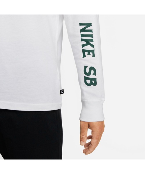 NIKE（ナイキ）の「ナイキ NIKE ナイキSB SNAKED L/S Tシャツ（Tシャツ/カットソー・メンズ・ホワイト/ブラック・S/M/3L/LL/L）」の5枚目の写真