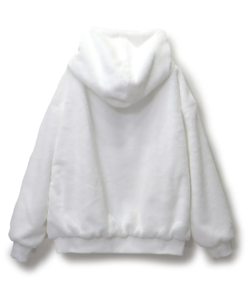 CORISCO（コリスコ）の「ファーフードブルゾン(M1)（ブルゾン・メンズ・ホワイト/ブラック/ベージュ/グレー・MEDIUM/LARGE/X-LARGE）」の10枚目の写真