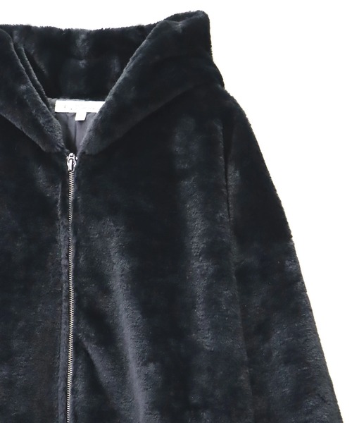 CORISCO（コリスコ）の「ファーフードブルゾン(M1)（ブルゾン・メンズ・ホワイト/ブラック/ベージュ/グレー・MEDIUM/LARGE/X-LARGE）」の12枚目の写真