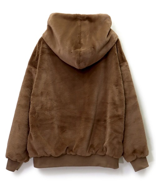 CORISCO（コリスコ）の「ファーフードブルゾン(M1)（ブルゾン・メンズ・ホワイト/ブラック/ベージュ/グレー・MEDIUM/LARGE/X-LARGE）」の18枚目の写真