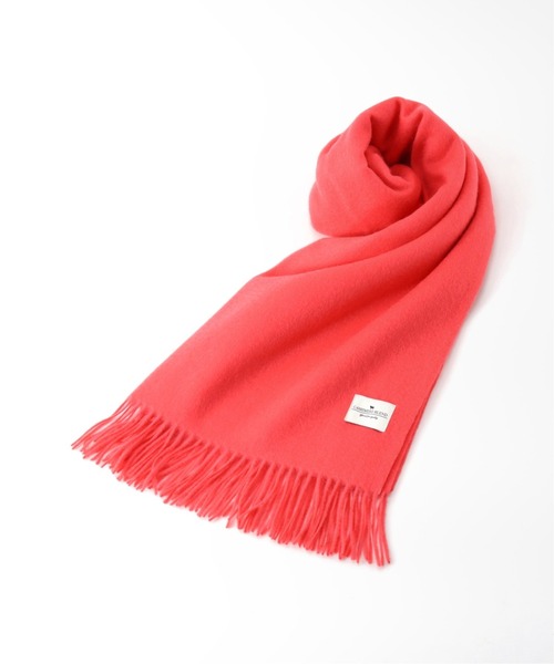 Simplicite（サンプリシテ）の「カシミア混ストール（マフラー・レディース・ピンク/ブラウン/チャコールグレー/ブルー・FREE）」の6枚目の写真