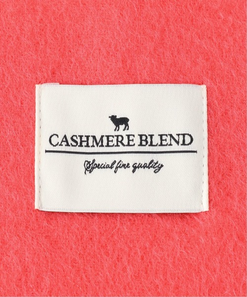 Simplicite（サンプリシテ）の「カシミア混ストール（マフラー・レディース・ピンク/ブラウン/チャコールグレー/ブルー・FREE）」の9枚目の写真