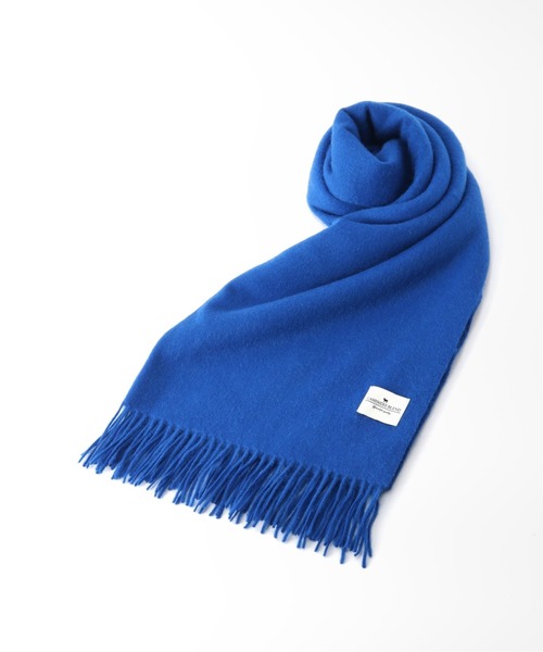 Simplicite（サンプリシテ）の「カシミア混ストール（マフラー・レディース・ピンク/ブラウン/チャコールグレー/ブルー・FREE）」の17枚目の写真