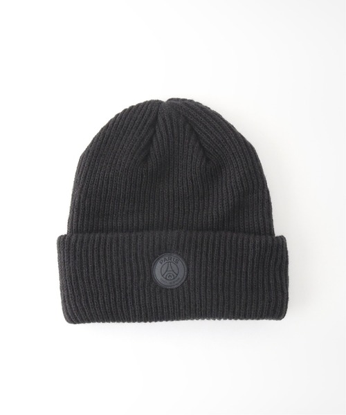 PARIS SAINT-GERMAIN(パリサンジェルマン)の「【Paris Saint-Germain】NK BEANIE FISHERMAN(ニットキャップ/ビーニー・メンズ・ブラック・FREE)」の1枚目の写真