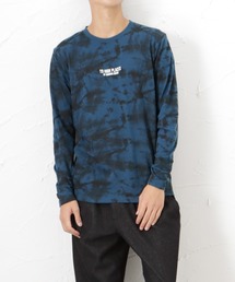 T-GRAPHICS 総柄プリントロングスリーブTシャツ