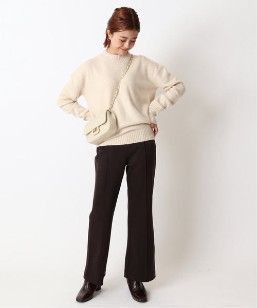 U by SPICK&SPAN（ユーバイスピックアンドスパン）の「カットフレアパンツ◆（その他パンツ・レディース・ブラウン/ネイビー・34/36/38）」の19枚目の写真