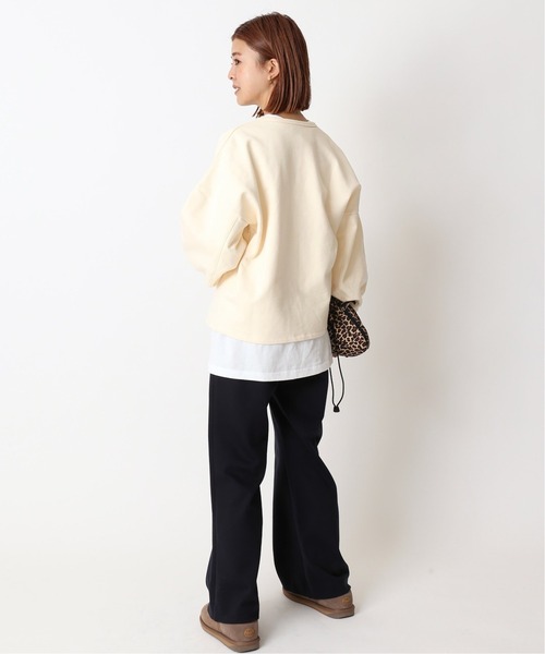 U by SPICK&SPAN（ユーバイスピックアンドスパン）の「カットフレアパンツ◆（その他パンツ・レディース・ブラウン/ネイビー・34/36/38）」の16枚目の写真