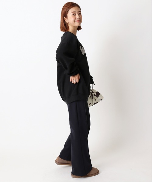 U by SPICK&SPAN（ユーバイスピックアンドスパン）の「カットフレアパンツ◆（その他パンツ・レディース・ブラウン/ネイビー・34/36/38）」の21枚目の写真