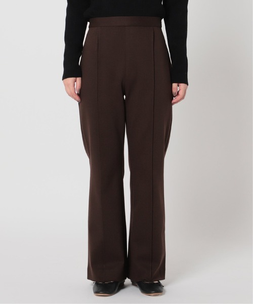 U by SPICK&SPAN（ユーバイスピックアンドスパン）の「カットフレアパンツ◆（その他パンツ・レディース・ブラウン/ネイビー・34/36/38）」の4枚目の写真