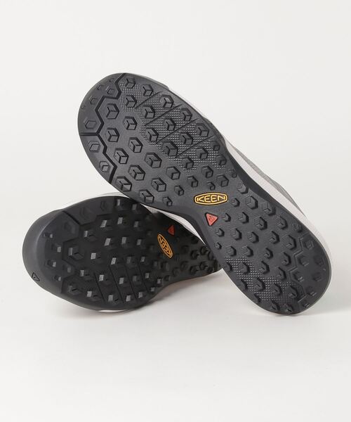 KEEN(キーン)の「KEEN/キーン EXPLORE VENT/エクスプロール ヴェント アウトドアシューズ 1023135(スニーカー・レディース・グレー×サックスブルー・23.5cm)」の3枚目の写真