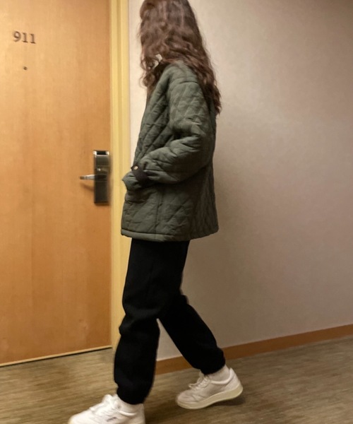 Didot.showroom（ディドット ショールーム）の「8color jogger pants / 8カラー展開スウェットジョガーパンツ（スウェットパンツ・レディース・ブラック/ベージュ/グレー/ブルー/グリーン/オートミール/チャコールグレー/ヘザーグレー・FREE）」の19枚目の写真