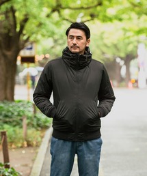 【BLUE STANDARD/ブルースタンダード】防風・撥水・ストレッチボリュームネックブルゾン