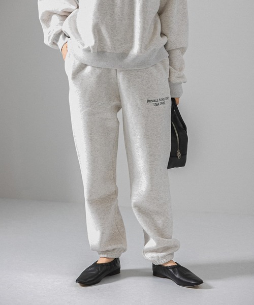 Russell Athletic(ラッセルアスレティック)の「『別注』RUSSELLATHLETIC×UR SWEAT PANTS(その他パンツ・レディース・ブラック/グレー・FREE)」の8枚目の写真