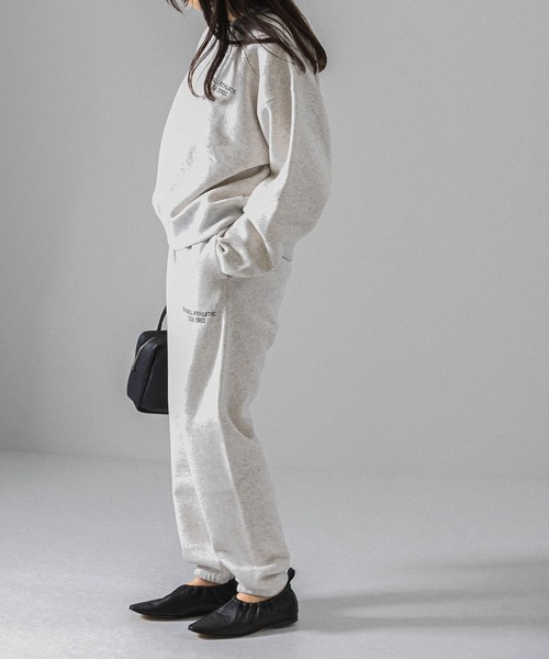 Russell Athletic(ラッセルアスレティック)の「『別注』RUSSELLATHLETIC×UR SWEAT PANTS(その他パンツ・レディース・ブラック/グレー・FREE)」の5枚目の写真