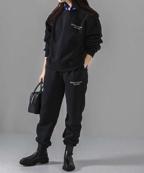 Russell Athletic(ラッセルアスレティック)の「『別注』RUSSELLATHLETIC×UR SWEAT PANTS(その他パンツ・レディース・ブラック/グレー・FREE)」の20枚目の写真