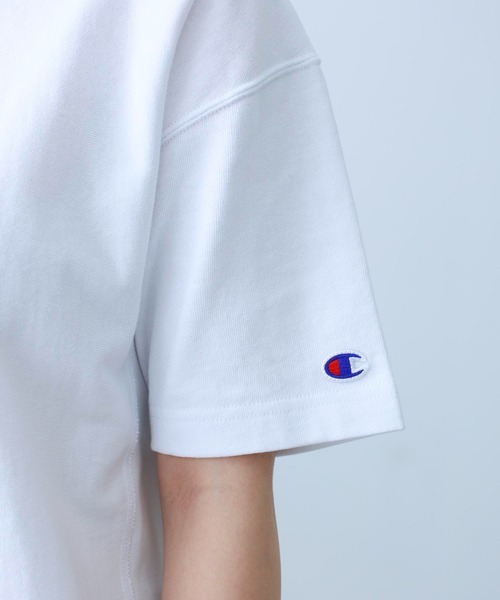 MILKFED.(ミルクフェド)の「MILKFED x CHAMPION COOPER SS TEE(Tシャツ/カットソー・レディース・ブラック/グリーン/ホワイト/アッシュ/ネイビー・ONE SIZE)」の19枚目の写真