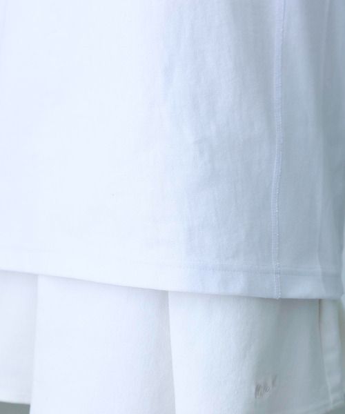 MILKFED.(ミルクフェド)の「MILKFED x CHAMPION COOPER SS TEE(Tシャツ/カットソー・レディース・ブラック/グリーン/ホワイト/アッシュ/ネイビー・ONE SIZE)」の15枚目の写真