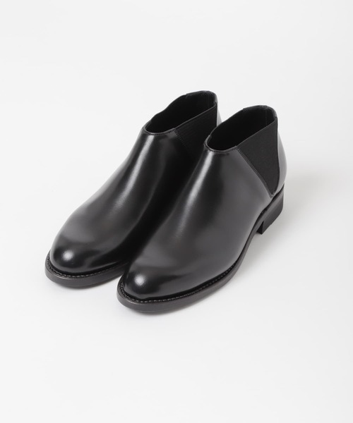 BEAUTIFUL SHOES（ビューティフルシューズ）の「BEAUTIFUL SHOES　MIDDLE CUT SIDE GORE（ブーツ・レディース・ブラック・24.5/23.5）」の2枚目の写真