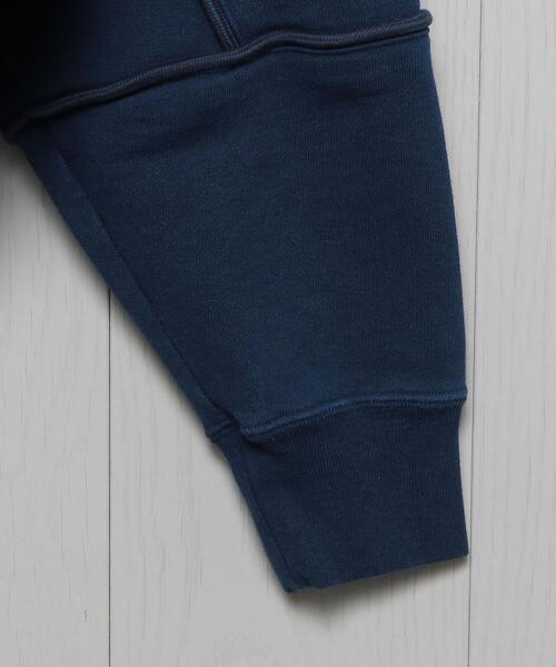 H　BEAUTY&YOUTH UNITED ARROWS（エイチビューティーアンドユースユナイテッドアローズ）の「＜C.E＞PIPING HOODIE/パーカー.（パーカー・メンズ・ネイビー・M/L/XL）」の4枚目の写真