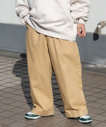 ロールアップワイドチノパン