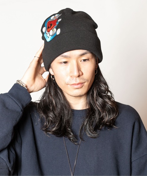 CA4LA（カシラ）の「DORAEMON KNIT CAP（ニットキャップ