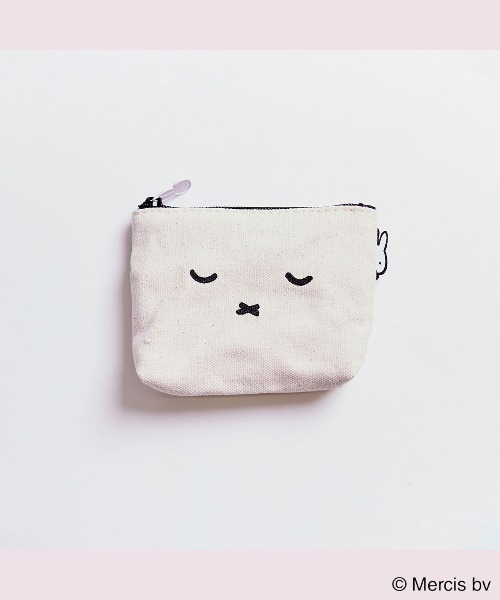 Miffy( ミッフィー)の「【ミッフィー/miffy】ミッフィー帆布ポーチ Mサイズ(ポーチ・レディース・ホワイト系その他3/ホワイト系その他/ホワイト系その他2・フリー)」の1枚目の写真