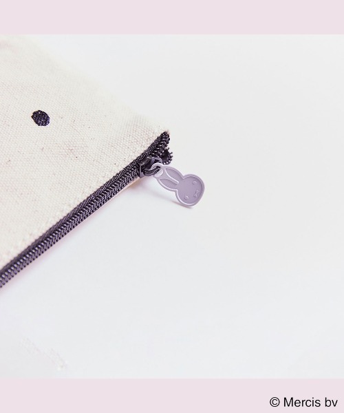 Miffy( ミッフィー)の「【ミッフィー/miffy】ミッフィー帆布ポーチ Mサイズ(ポーチ・レディース・ホワイト系その他3/ホワイト系その他/ホワイト系その他2・フリー)」の5枚目の写真