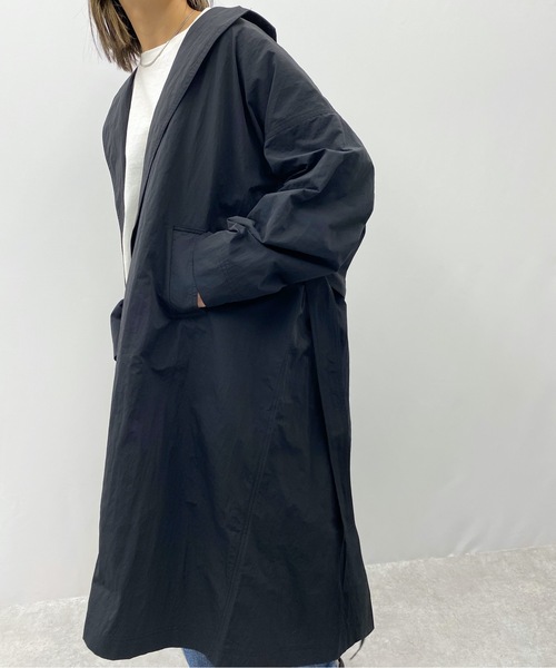 ap retro（アプレトロ）の「ガウントレンチコート（トレンチコート・レディース・ブラック/ベージュ/カーキ・FREE）」の13枚目の写真