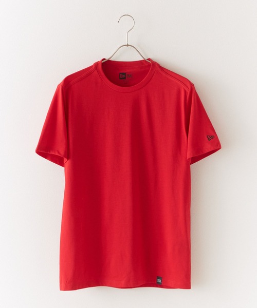 NEW ERA(ニューエラ)の「NEW ERA/ニューエラ MEN'S S/S TEE シンプルワンポイント オーバーサイズ 無地 ロゴT 半袖Tシャツ(Tシャツ/カットソー・メンズ・ホワイト/ブラック/ヘザーグレー/レッド/ダークグリーン/ネイビー/ロイヤルブルー・M/L/XL/S)」の18枚目の写真