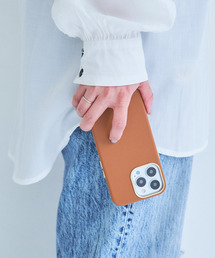 MACAROOON（マカルーン）の「〈MACAROOON/マカルーン〉ゴートレザー iPhone ケース / iPhone Case 13/13Pro/13mini/13Pro MAX（スマホケース/カバー）」