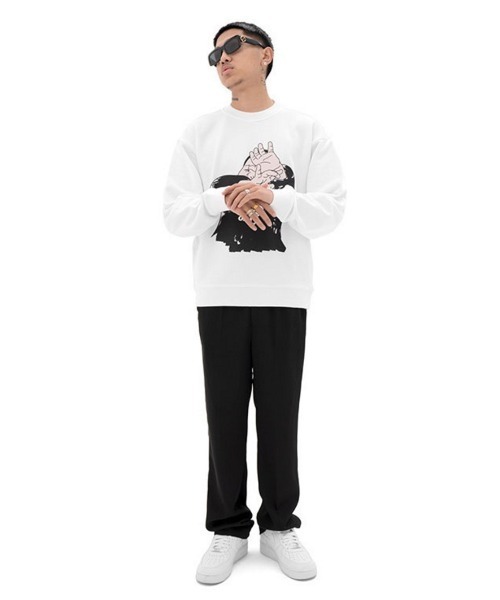 A FEW GOOD KIDS(ア フュー グッド キッズ)の「A FEW GOOD KIDS-BACK LOGO-スウェット(スウェット・メンズ・ホワイト/ブラック・L/XL)」の16枚目の写真
