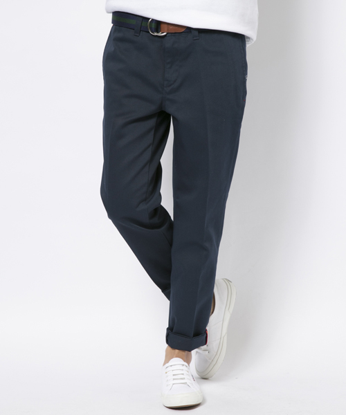 Dickies（ディッキーズ）の「【mini6月号掲載】X-girl×Dickies TWILL PANTS（その他パンツ・レディース・ホワイト/ベージュ/ネイビー・0/1/2）」の3枚目の写真